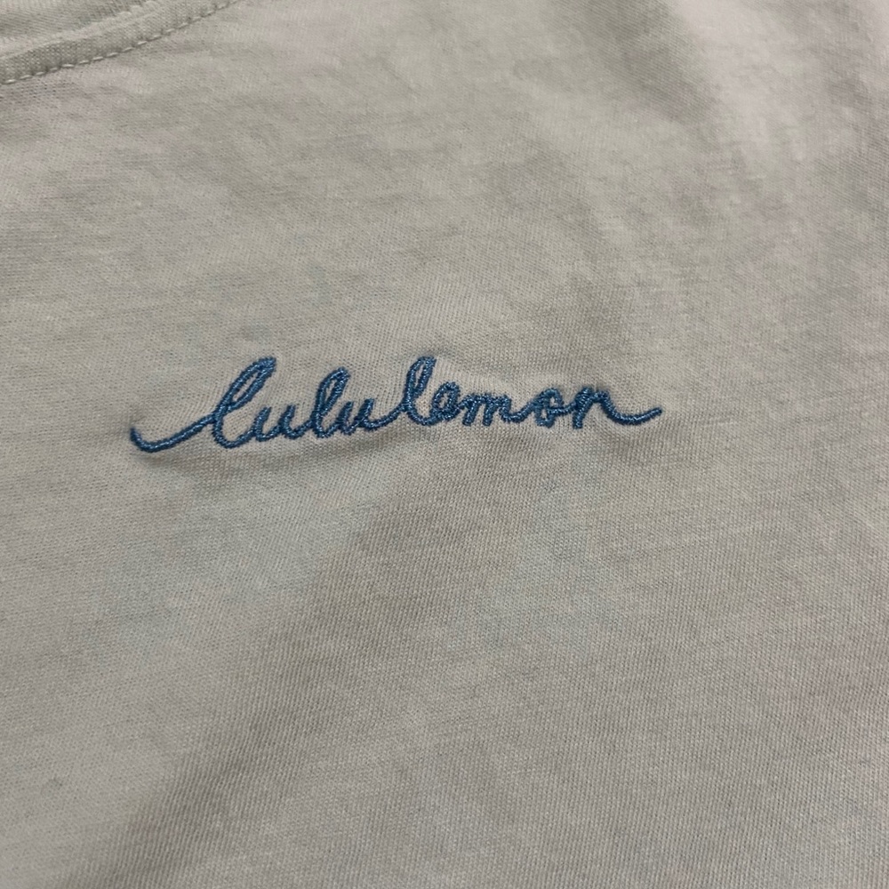 Lululemon Embroidered T